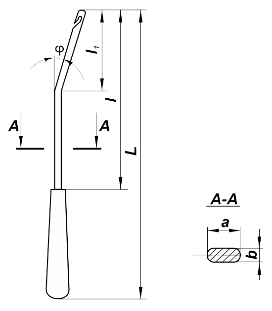 Weaving hooks for warp yarn threading into a reed 